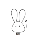 てぃーさっくのうさぎ。（個別スタンプ：22）