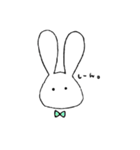 てぃーさっくのうさぎ。（個別スタンプ：23）