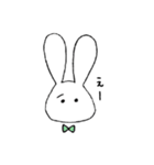 てぃーさっくのうさぎ。（個別スタンプ：24）