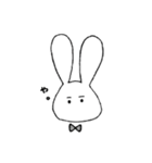 てぃーさっくのうさぎ。（個別スタンプ：33）
