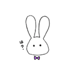 てぃーさっくのうさぎ。（個別スタンプ：36）