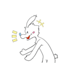 かわうさちゃん ver.2（個別スタンプ：4）