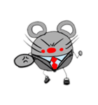 ビジネスマン ねずまるくん（個別スタンプ：10）
