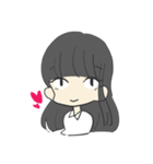 目つきの悪い女の子（個別スタンプ：2）