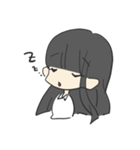 目つきの悪い女の子（個別スタンプ：6）