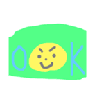 きい丸スタンプ（個別スタンプ：7）