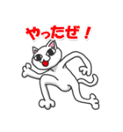 シュール猫男 #2（個別スタンプ：2）