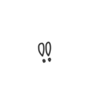 モノトーン絵文字（個別スタンプ：5）
