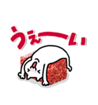 続！とにかく肉が好き！肉好きカモーンヌ！（個別スタンプ：27）