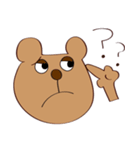 茶クマさん。日常（個別スタンプ：15）