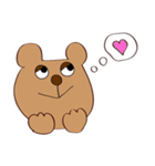 茶クマさん。日常（個別スタンプ：33）