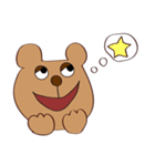 茶クマさん。日常（個別スタンプ：34）