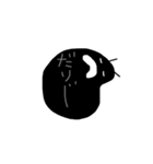 クロハチ（個別スタンプ：4）