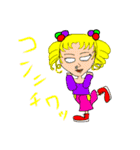 しろめちゃんファミリー大集合（個別スタンプ：11）