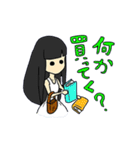 雨の日女の子とかたつむりのスタンプ（個別スタンプ：28）