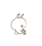 うさぎのつもりのうさぎ②（個別スタンプ：35）