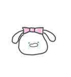 ちょこっと女子なうさぎさん（個別スタンプ：3）