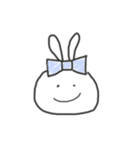 ちょこっと女子なうさぎさん（個別スタンプ：5）