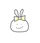 ちょこっと女子なうさぎさん（個別スタンプ：6）
