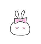 ちょこっと女子なうさぎさん（個別スタンプ：10）