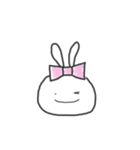 ちょこっと女子なうさぎさん（個別スタンプ：17）