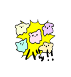 へにゃいぬちゃんスタンプに（個別スタンプ：15）