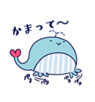 クジラのラブリー（個別スタンプ：2）