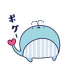 クジラのラブリー（個別スタンプ：4）