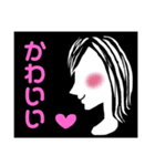 気持ちのスタンプ(クールな女性)（個別スタンプ：15）