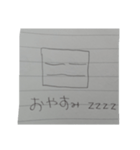 ノートに秒スタンプ（個別スタンプ：3）