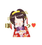 ゆるかわ花魁 美古都ちゃん（個別スタンプ：19）