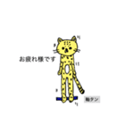 体軸スタンプ（身体意識etc）（個別スタンプ：1）