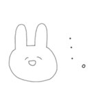 ゆるうさ子。（個別スタンプ：21）