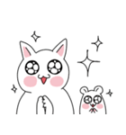 猫はハムスターを愛してる（個別スタンプ：4）