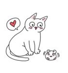 猫はハムスターを愛してる（個別スタンプ：20）