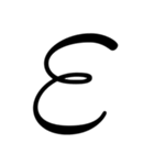 お洒落なギリシャ文字（個別スタンプ：5）