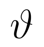 お洒落なギリシャ文字（個別スタンプ：9）