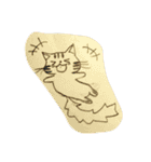 りすにゃんの『ふく』（個別スタンプ：4）