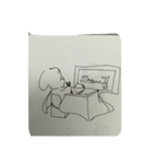 ちびわんずの一日（個別スタンプ：6）