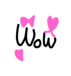 ハートまみれデカ文字♪
敬語スタンプ（個別スタンプ：15）