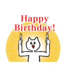 ねことうさぎ(K)（個別スタンプ：19）