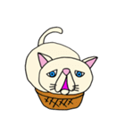 困り顔のブサカワ猫スタンプ（個別スタンプ：2）