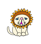 困り顔のブサカワ猫スタンプ（個別スタンプ：10）
