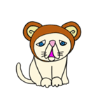 困り顔のブサカワ猫スタンプ（個別スタンプ：11）