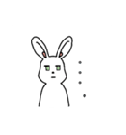 気だるげな雰囲気イケメンうさぎ（個別スタンプ：18）