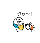 ほのぼのマンマルちゃん(敬語あり)（個別スタンプ：21）