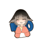 オオカミっ子（個別スタンプ：3）