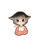 オオカミっ子（個別スタンプ：9）