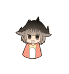 オオカミっ子（個別スタンプ：17）