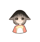オオカミっ子（個別スタンプ：18）